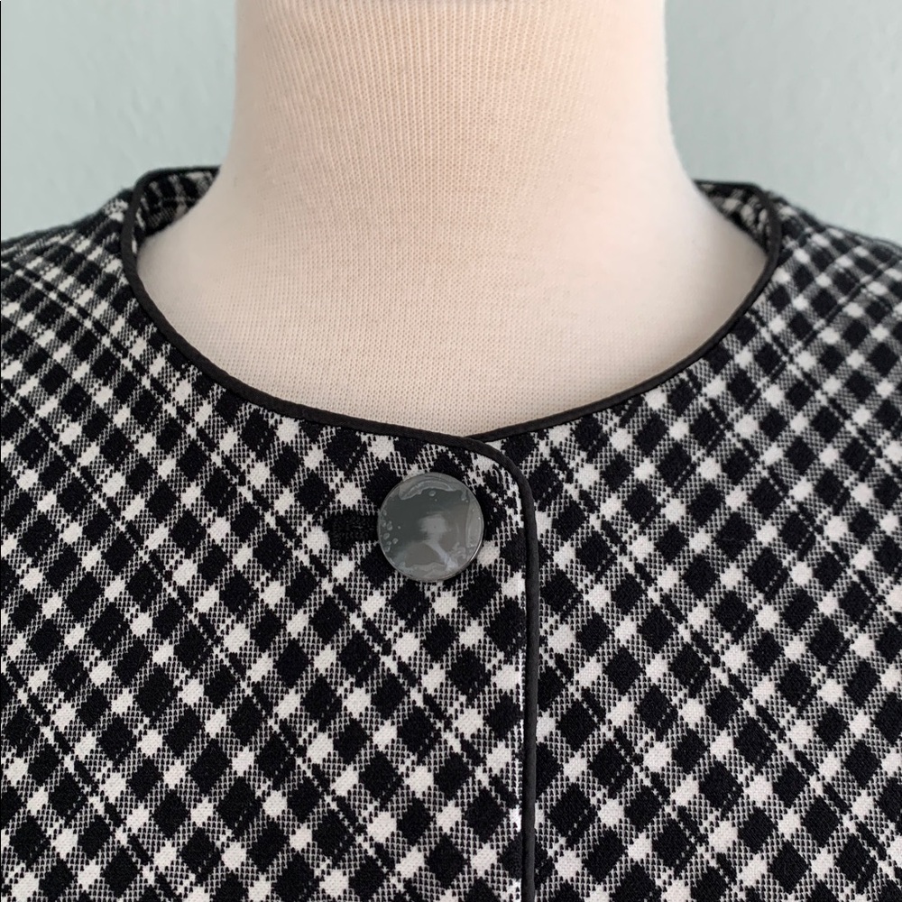 SPANX Ponte Plaid Jacquard Lady Jacket - Picture 7 of 16